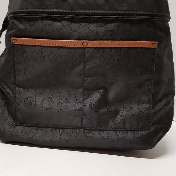 MICHAEL Michael Kors Kempton Black Nylon Zippered Tote Bag - 30T2GKPT1C - Picture 14 of 16